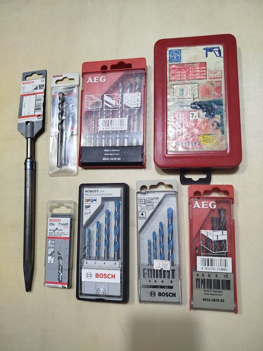 Запчасти для Bosch, Milwaukee, DeWalt .