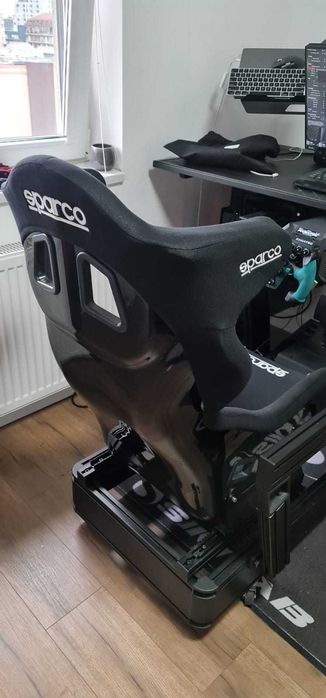 Scaun Simulator SPARCO CIRCUIT II QRT, fara omologare