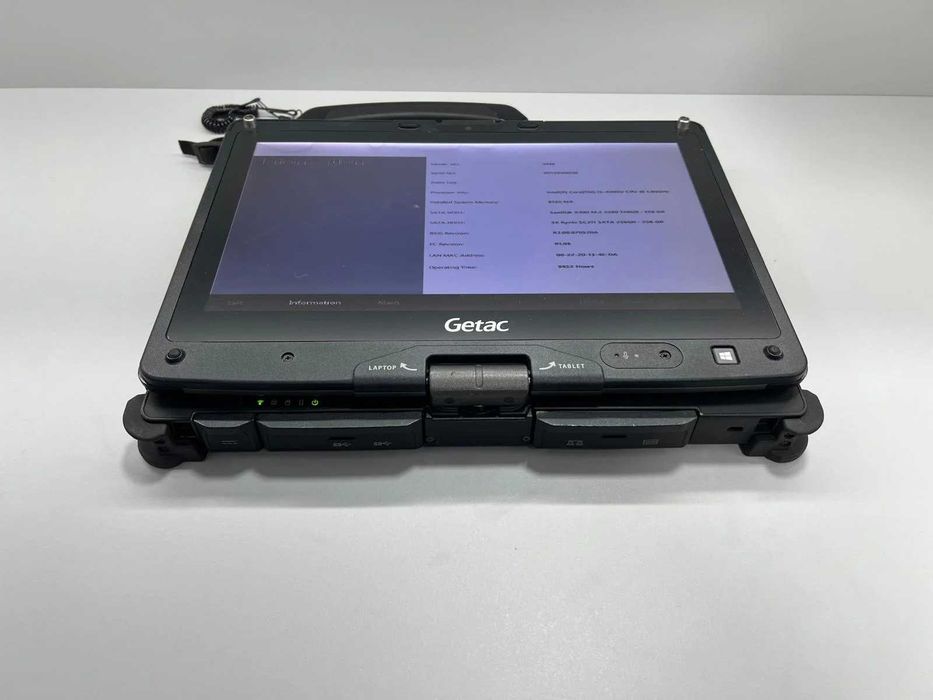 Laptop GETAC Fully Rugged i5-4300 SSD 256Gb+128Gb 8GB Ram Touch YMS227