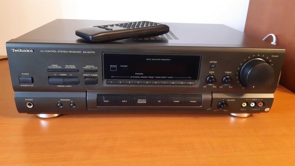 Linie Technics, deck RS TR373, amplituner SA-GX170, cd playerSL-PG370A