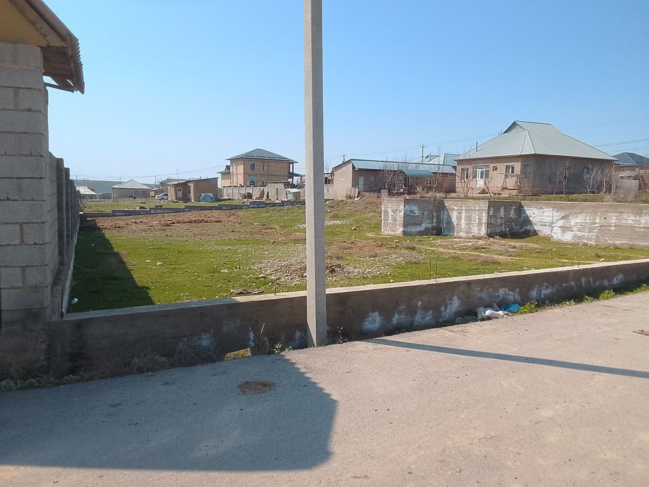 Участок Елтайда с фундаментом