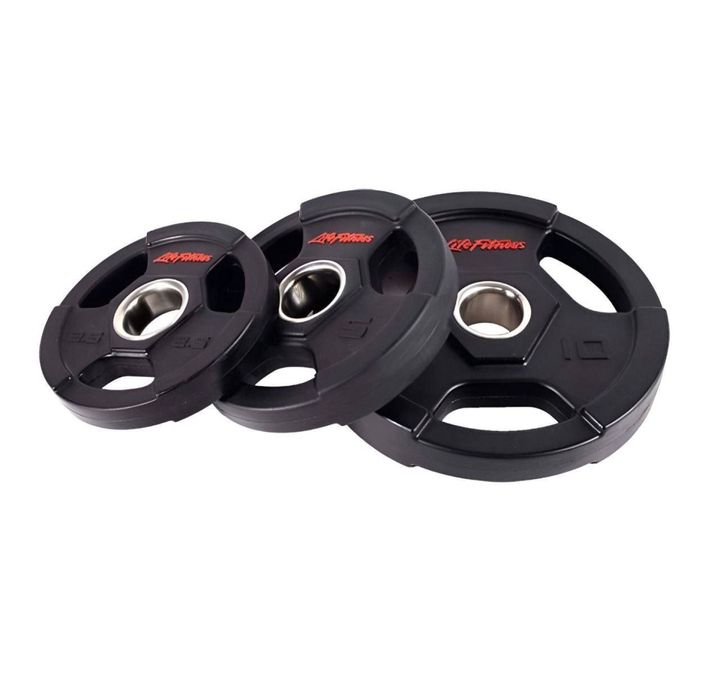 Блины резиновые для штанги в ассортименте Fitness Gear