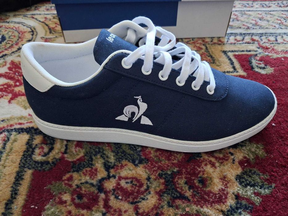 Adidasi Le Coq Sportif Court One marime 39, noi, in cutie