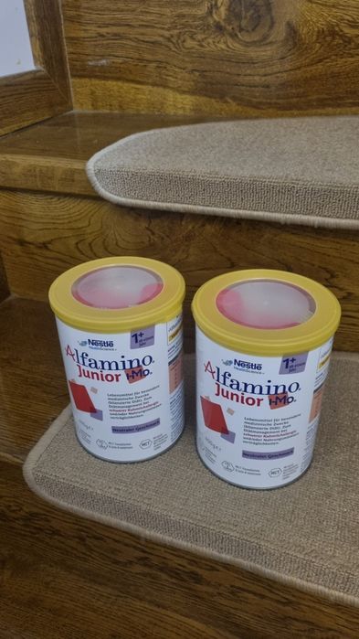 Lapte praf Alfamino Nestle i-Mo Junior 1+ - 2 cutii