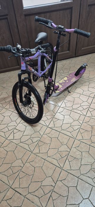 Bicicleta x fact & trotineta DHS