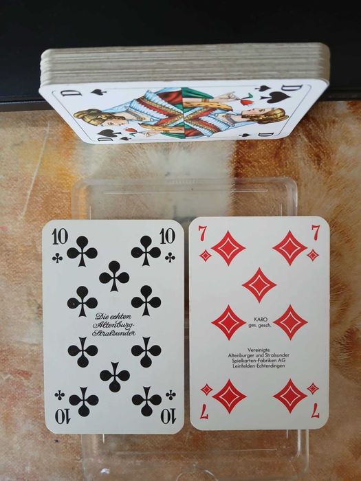 Стари карти за игра, оригинални немски