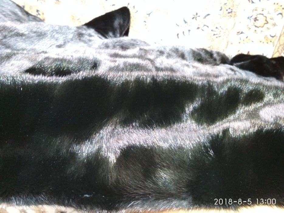 Мужская норковая шуба