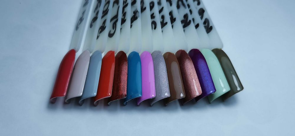 Royal gel crystal nails 12 bucati