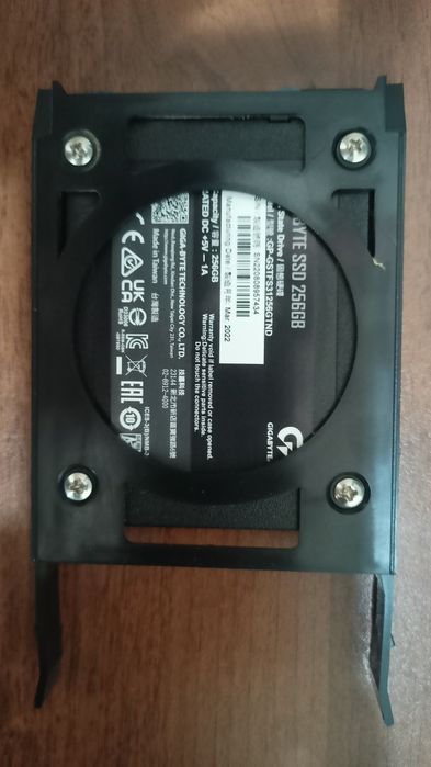 SSD Накопитель Gigabyte 256GB