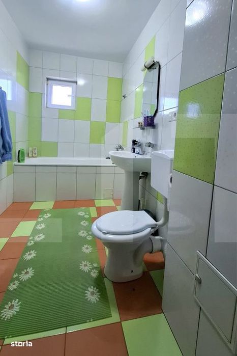 Apartament luminos cu balcon generos, etaj 1 –  zona Popauti