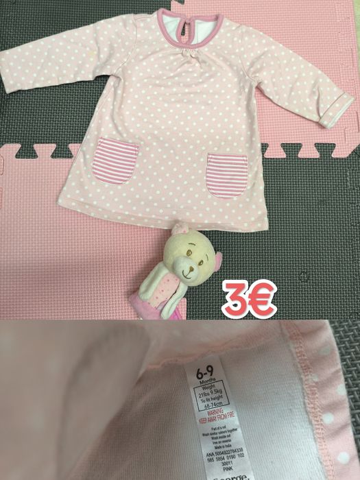 Лот маркови дрешки за госпожица 3-6/6-9м