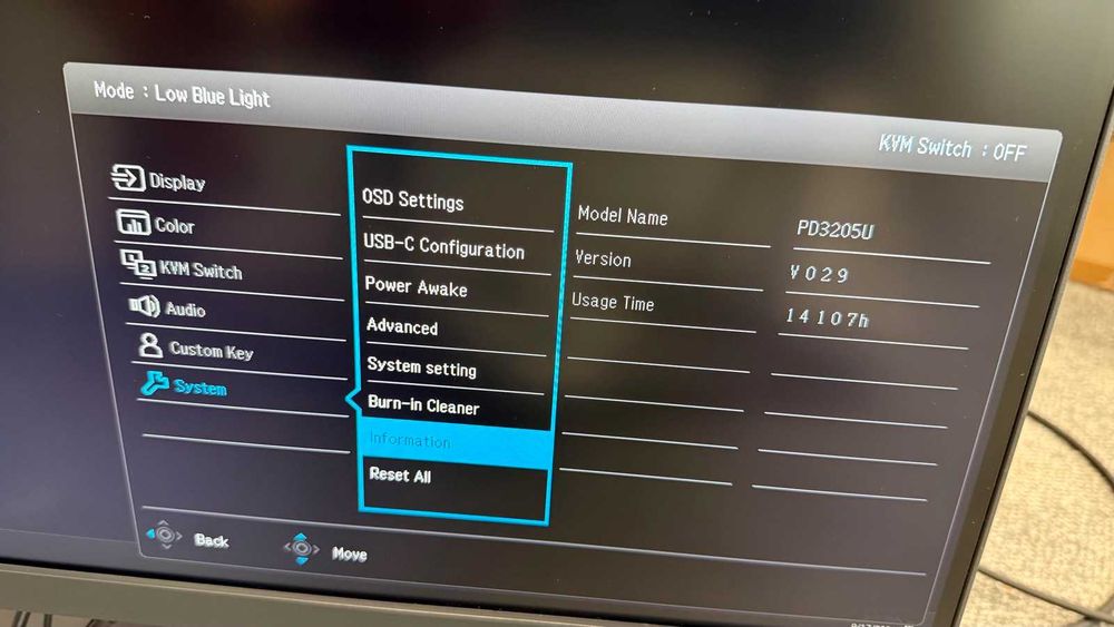 BenQ PD3205U 32" 4K IPS професионален монитор / USB-C 90W / KVM