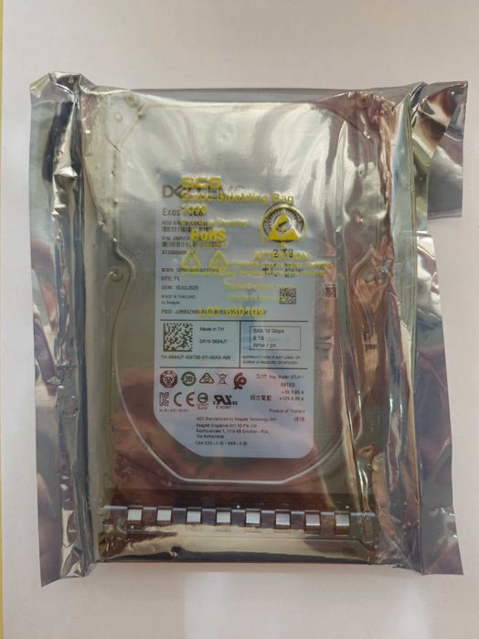 HDD DELL EMC Exos 7E8 ST2000NM013A 2 TB SAS 7200RPM 3.5"
