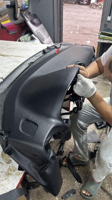 Перетяжка тарпедо SRS AIRBAG после ДТП