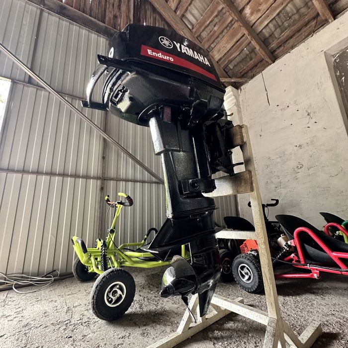 Лодочный мотор 23 л.с с рулевым управлением