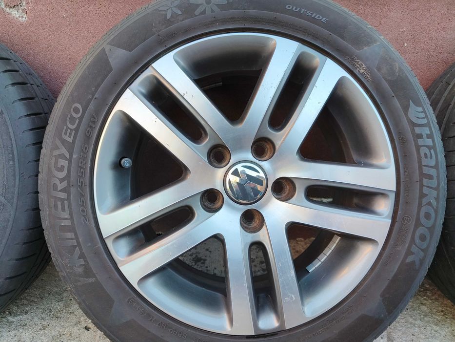 Jante aliaj 205/55/16 de vara 5x112 pt VW Golf 5/6/7,Skoda, Audi, Seat