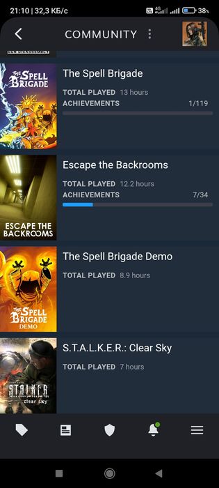 Аккаунт Steam 78 игр