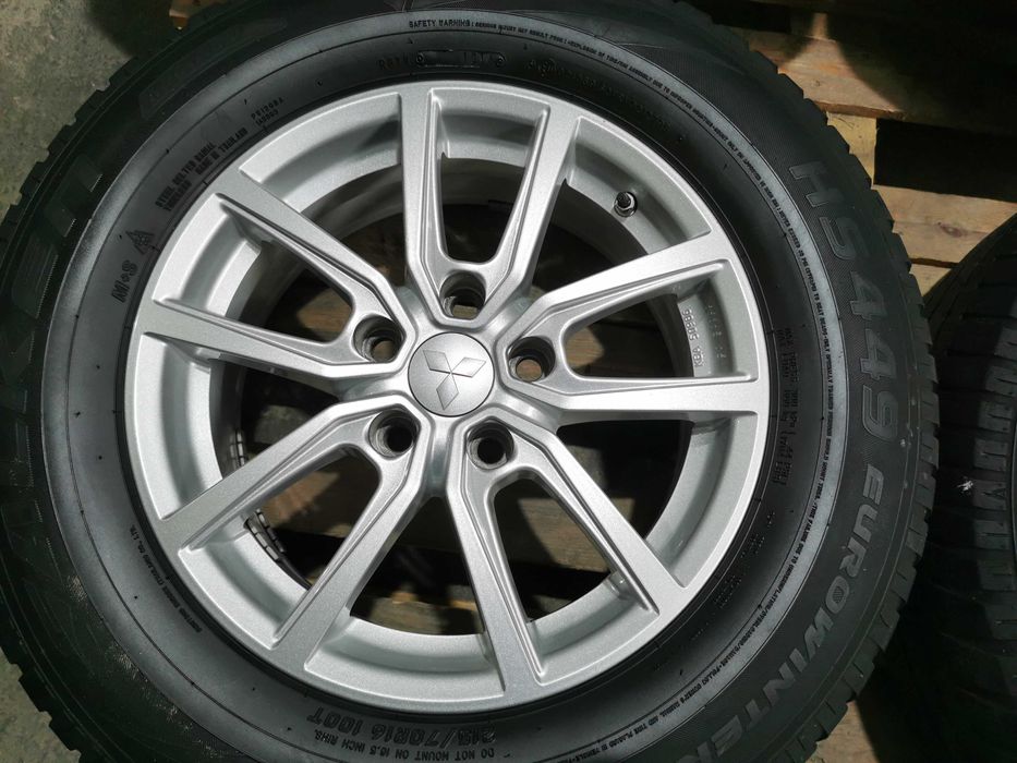 Jante originale Mitsubishi ASX / Outlander R 16 cu anvelope de iarna