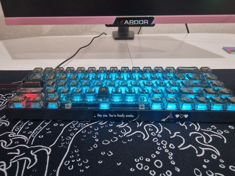 Aula win 68 he, обмен