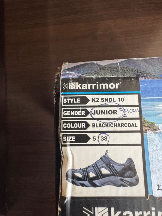 Юношески сандали Karrimor, 38