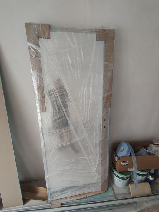 Алуминиева врата за баня – GRADDE цвят Veralinga 780/1960мм.