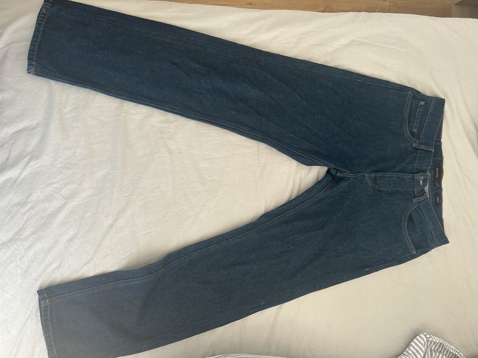Massimo Dutti мъжки дънки Tapered Fit W30 тъмносини