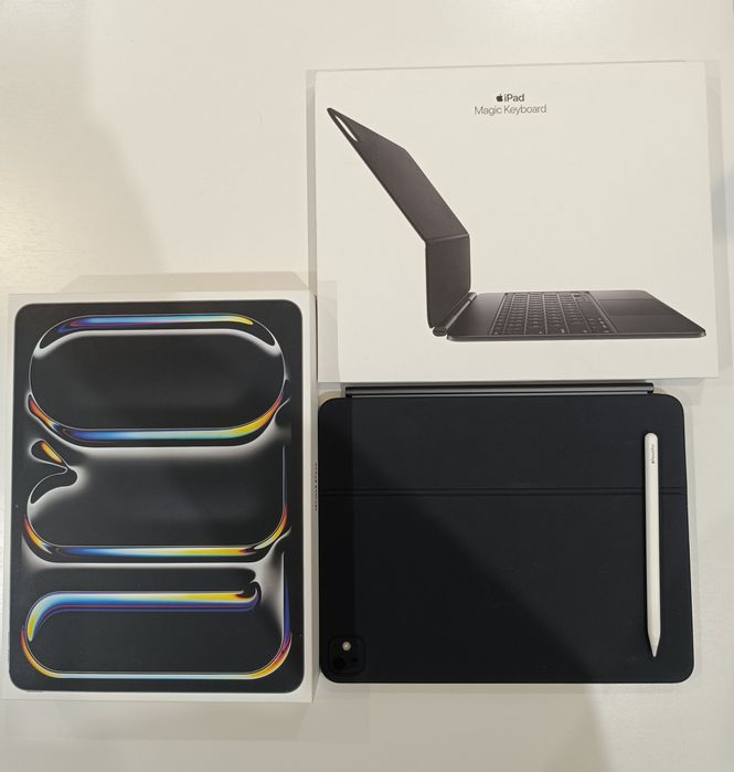 iPad Pro 13" (2024, M4) • 512 ГБ+ MagicKeybord+Apple pencil