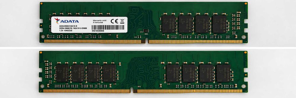 ADATA 16GB DDR4 2666MHz CL19 RAM за настолен компютър