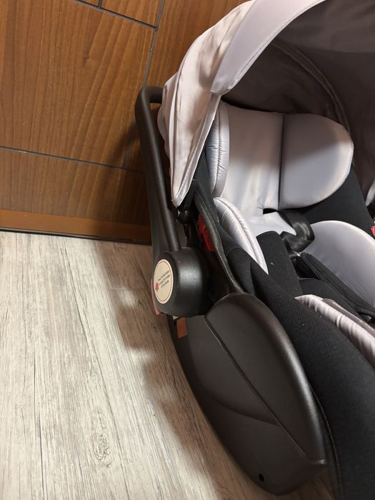 Бебешка количка Chipolino - Инфинити, гранит три отделни коша