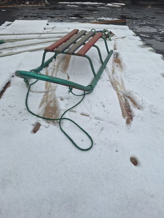 Лыжные палки - санки