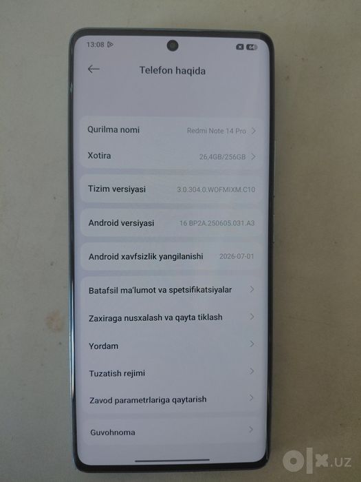 Redmi Notr 14 Pro
