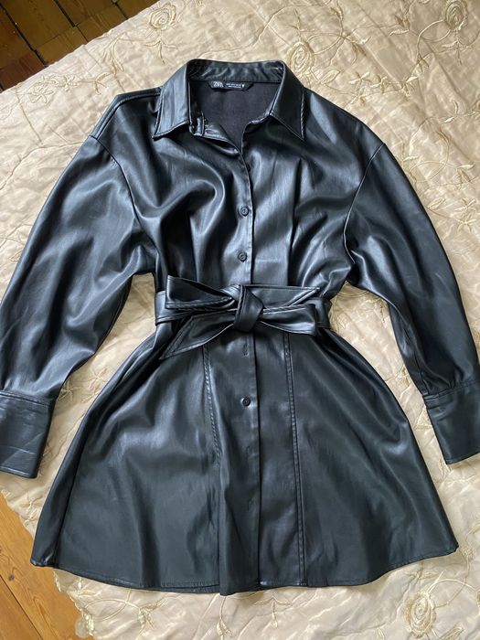Платье-рубашка zara