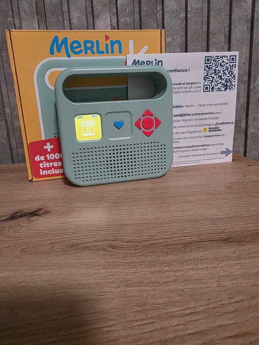 Интерактивна играчка Merlin Аудио кутия разказвач на френски език