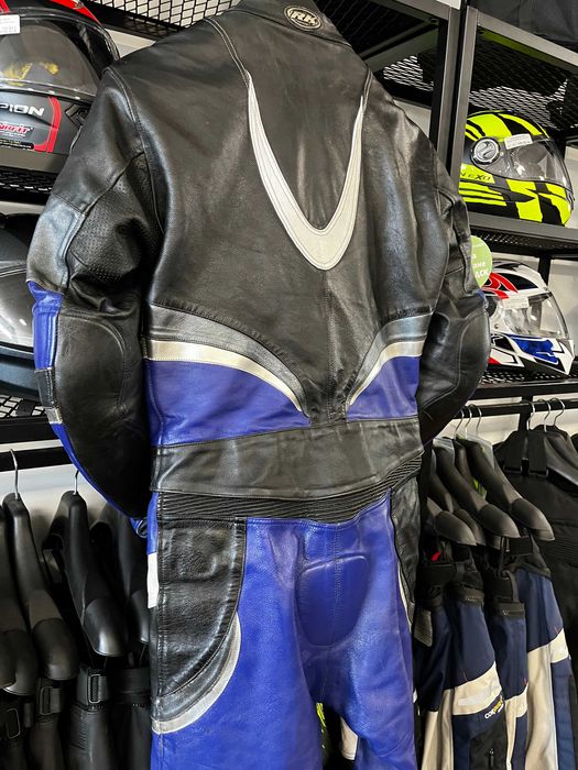 Кожен  мото екип RK Racing,52 М/L,2 части, всички протектори