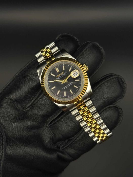 Ceas Seiko Datejust 39mm "Gold Tux"