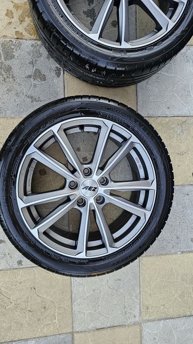 4 Jante AEZ + Anvelope Vara 225/45/R17 Nokian Powerproof - Volkswagen/Skoda/Seat/Audi