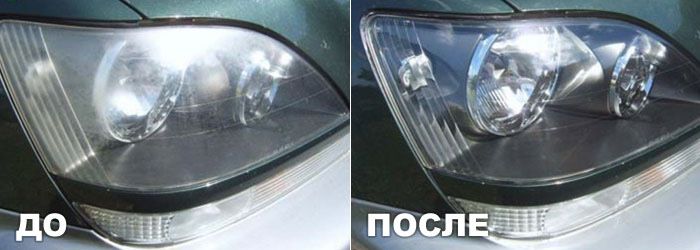 Полировка фар 4000тг
