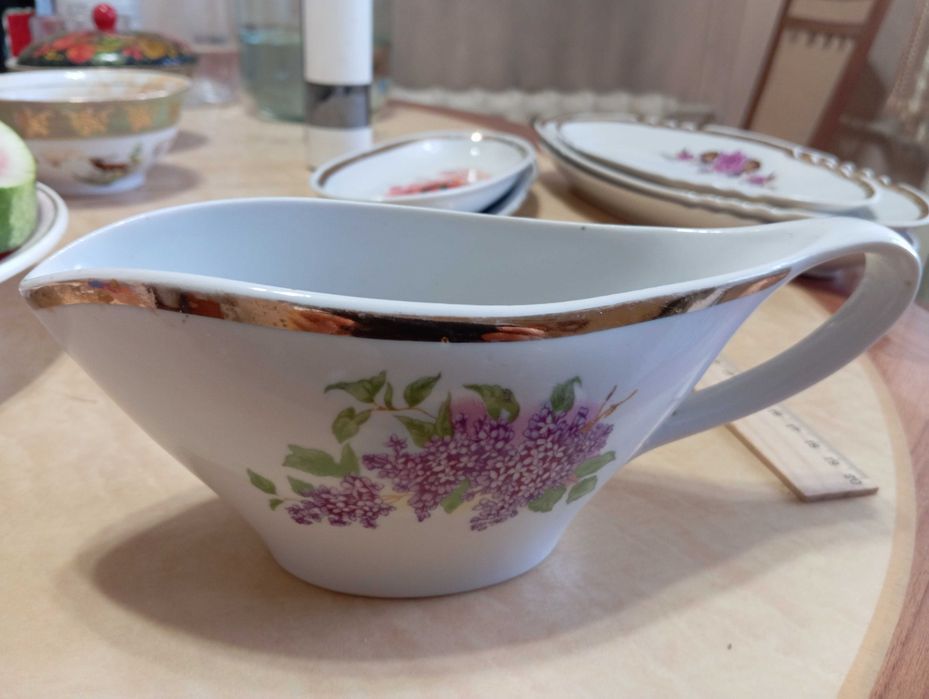 Фарфоровые соусники СССР (Барановка, Дулёво)