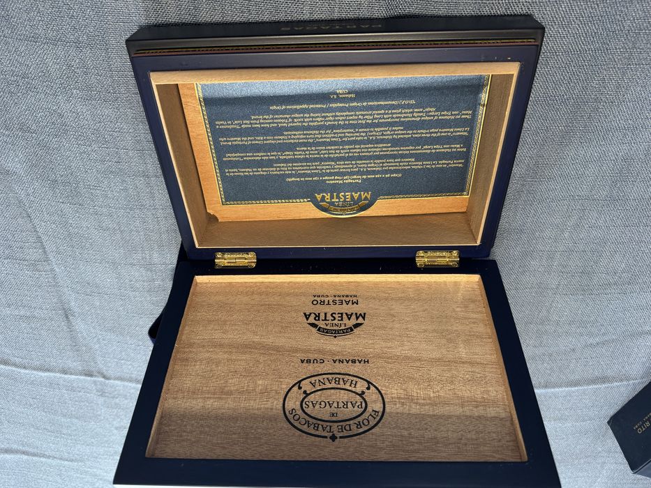 Кутия от пури Partagas Maestro