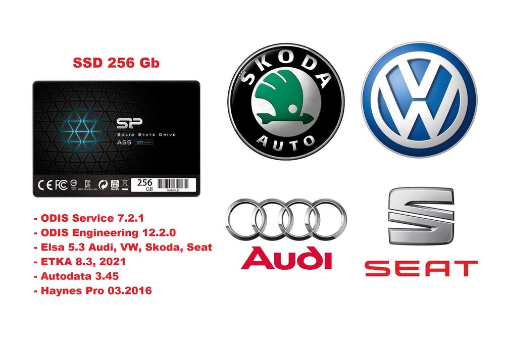SSD256 pt Vas5054 ODIS Service 7.2.1 ODIS Engineering 12.2.0