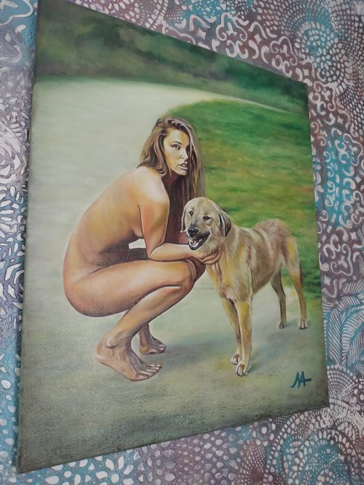 Продам картину "Друзья"