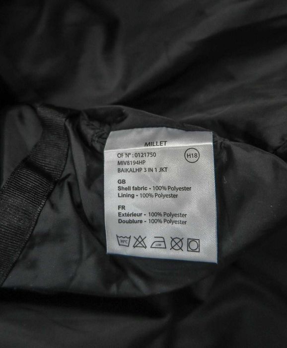 Millet BaiklaHP 3 in 1 Оригинално мъжко яке с качулка размер L