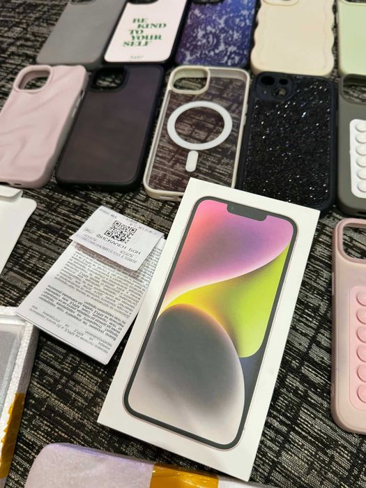 Iphone 14, 128 GB Бял