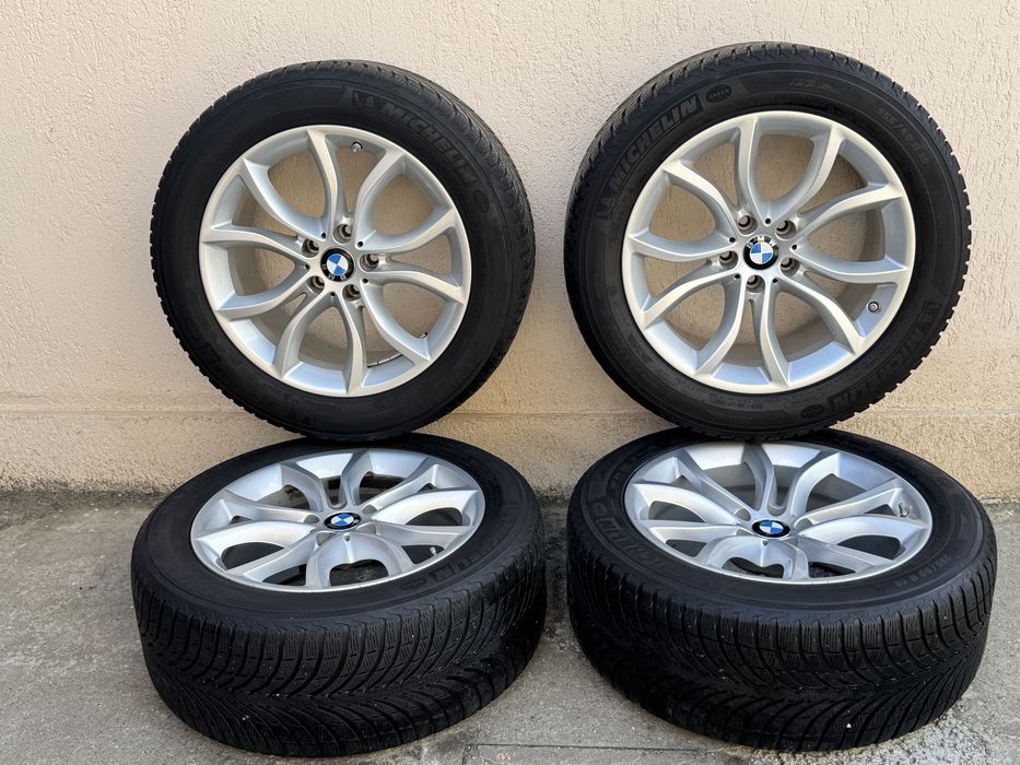 Roți BMW Originale - R19  (X5/X6) - F15/F16 (Jante + Anvelope Michelin - 255/50/R19)