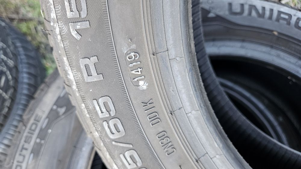 4бр гуми 165 65 15 унироял uniroyal