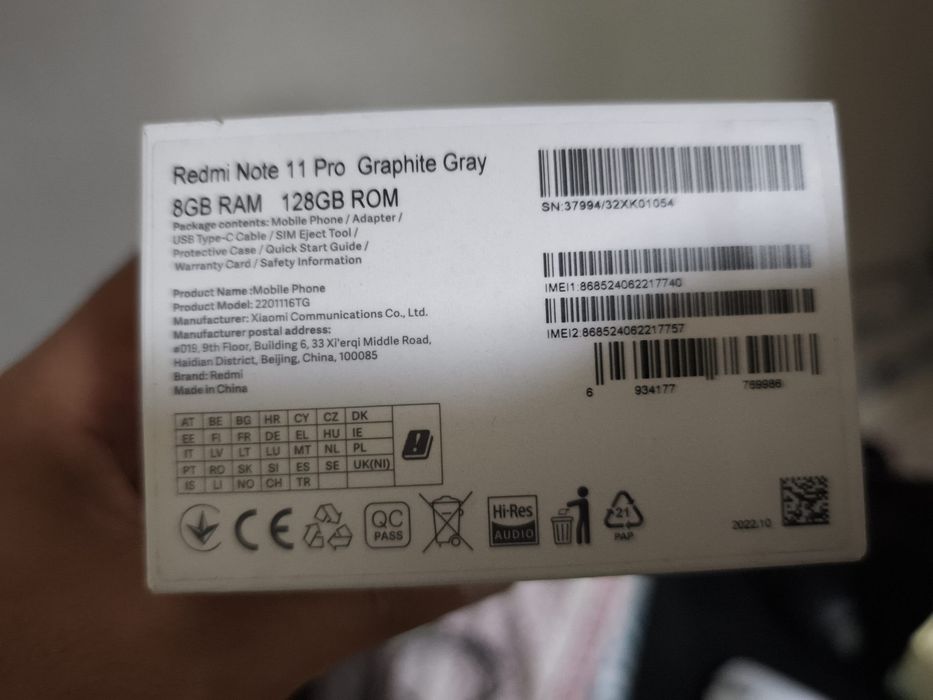 Продам Redmi Note 11 Pro 8/128 ГБ