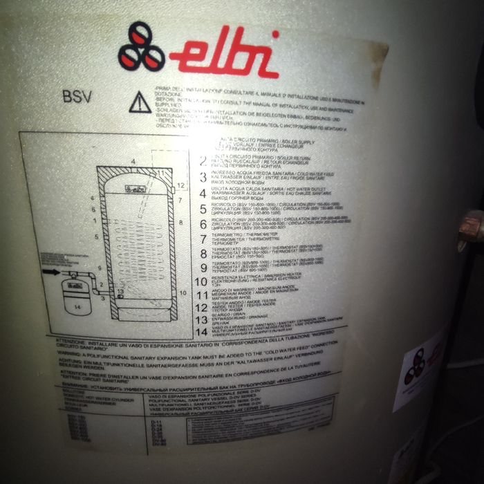 Бойлер 500 литров