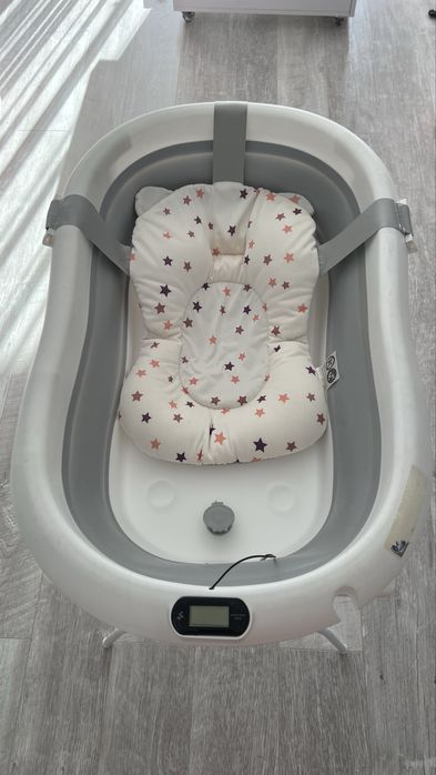 Set cadita baie copii + suport + cantar