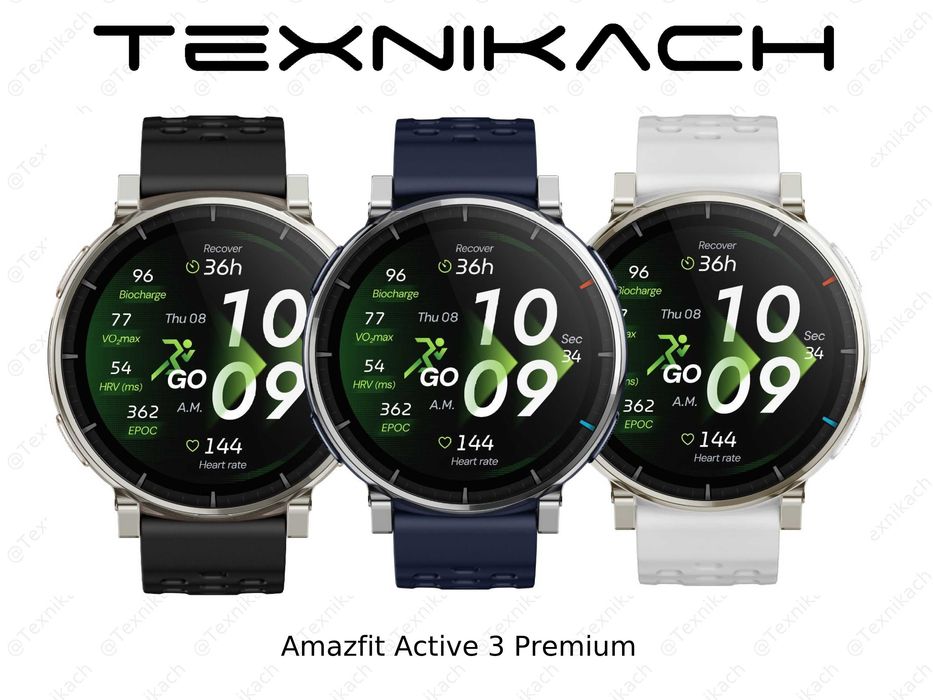 Yangi Amazfit Active 3 Premium Yetkazib berish
