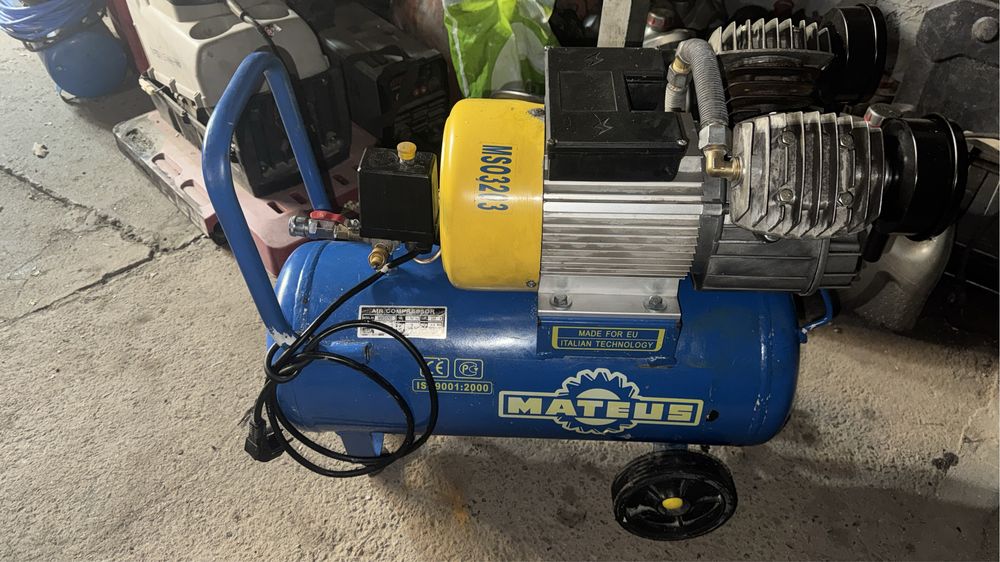 Компрессор « Mateus » 7.5KW 172л Компрессор «Mateus» 40л